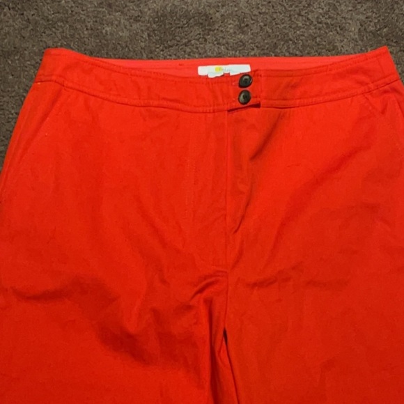 Boden women’s red pants- worn for one occasion.  Size is US8L UK12L. - Picture 2 of 4